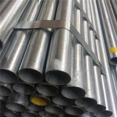 Tubo de aço galvanizado de alta qualidade Q235 Q215 5,8m 6m 12m comprimento para a indústria