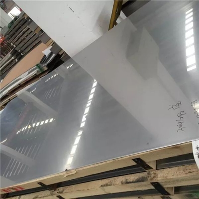 Folhas de aço inoxidável de alta qualidade laminadas a quente / laminadas a frio 304 201 321H para a indústria