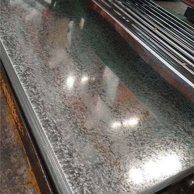 Z180 Z275 Molino de chapas de aço galvanizadas