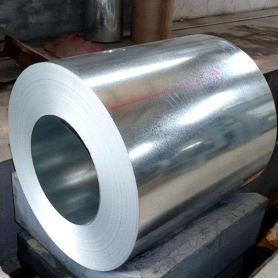 Z180 DX51D bobina de aço galvanizado de alta resistência 600 mm largura espangular regular