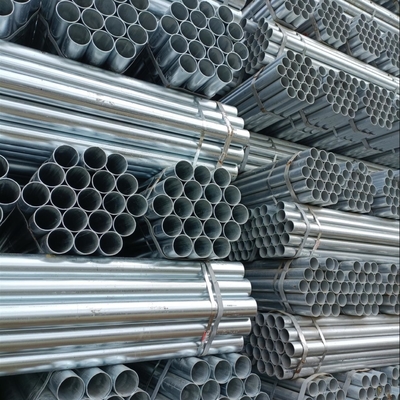 Tubo de aço galvanizado DX52D SGCC sem costura Certificado JIS ERW