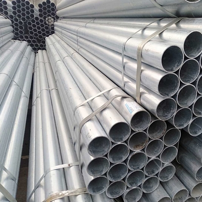 ST082 ERW tubos de aço galvanizado 2 polegadas 3 polegadas perfurando 8m de comprimento ou personalizado