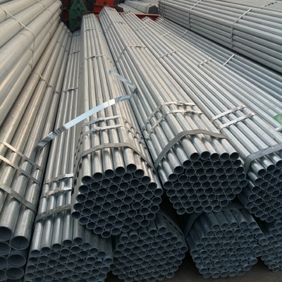 ASTM S235JR Tubo de aço galvanizado de baixo carbono DN40 DN200 Para material de construção
