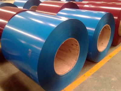 0Espessura.5 mm bobina de aço galvanizado pré-pintada Certificado ISO Borda do moinho bobina PPGI com cor RAL