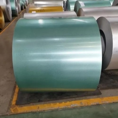 Z275 bobina de aço galvanizado PPGI pré-pintada Espessura 2 mm RAL9003 Largura 20 mm