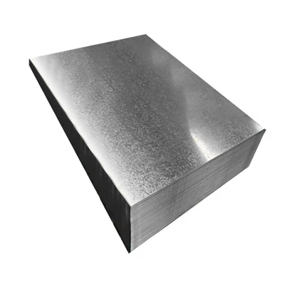 A653 SGCC Sgch Metal revestido de zinco Chapa de aço galvanizado 0,3 mm-2 mm Espessura 4X8 Z60g Z80g JIS G3321
