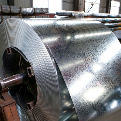 Dx51d Dx52d ASTM A653 bobina galvanizada a quente 0,5-1,5 mm espessura zero spangle