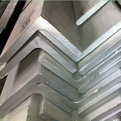 Aço de ângulo laminado a quente 90 ° galvanizado com tamanhos padrão 100x100x10MM Q235 Q345 aço carbono