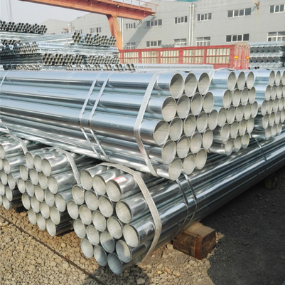 Tubos de aço galvanizados para a indústria Dx51d SGCC Sgcd Secc Fabricação de tubos de aço galvanizados sem costura