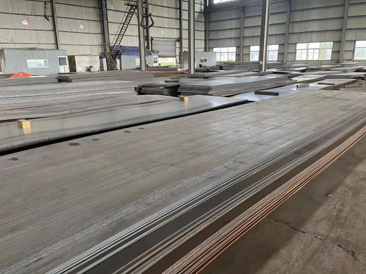 ASTM A283 Grau C: bobinas/folhas/placas de aço carbono leve de superfície preta de 6 mm de espessura